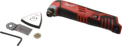 Milwaukee Tool - 12 Volt, Cordless Multi Tool Kit - 5,000 to 20,000 RPM - Exact Industrial Supply