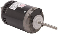 US Motors - 1 hp, OPAO Enclosure, Auto Thermal Protection, 1,075 RPM, 208-230/460 Volt, 60 Hz, Industrial Electric AC/DC Motor - Size 56 Frame, Hub/Stud Mount, 1 Speed, Ball Bearings, 5.8-5.4/2.7 Full Load Amps, B Class Insulation, CCW Lead End Rev - Exact Industrial Supply