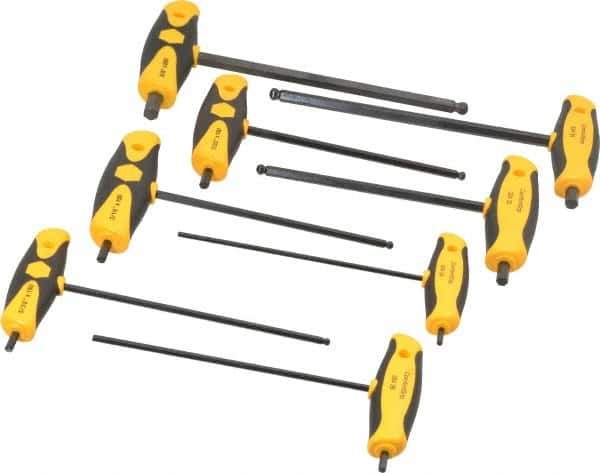 Wiha - 8 Piece T-Handle Hex Key Set - Exact Industrial Supply