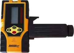 Johnson Level & Tool - Laser Level 9 V Battery, Laser Detector - Use With Red Beam Rotary Laser - Exact Industrial Supply
