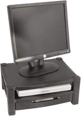 Kantek - Silver Two Level Stand - Use with Laptop, Monitor - Exact Industrial Supply