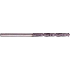 National Twist Drill - 19mm 140° Solid Carbide Jobber Drill - Exact Industrial Supply