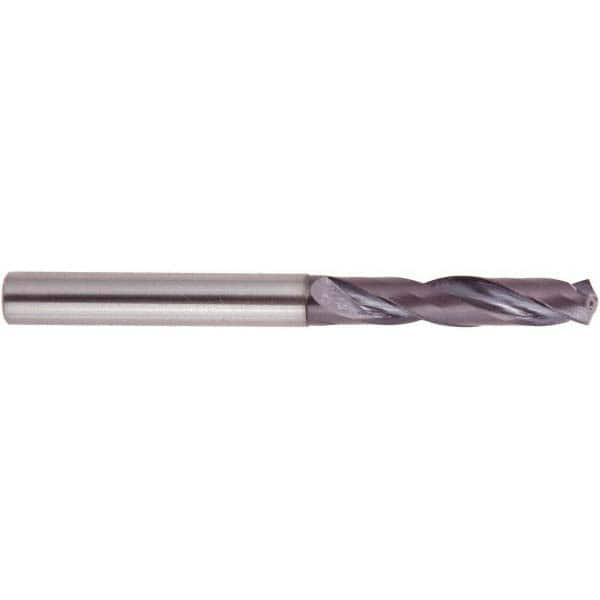 National Twist Drill - 4.1mm 140° Solid Carbide Jobber Drill - Exact Industrial Supply