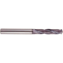 National Twist Drill - 4.4mm 140° Solid Carbide Jobber Drill - Exact Industrial Supply