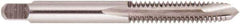 Regal Cutting Tools - 1/4-20 UNC, 2 Flute, Bright Finish, Solid Carbide Spiral Point Tap - Plug Chamfer, Right Hand Thread, 2-1/2" OAL, 1" Thread Length, 0.255" Shank Diam, 3B Class of Fit - Exact Industrial Supply