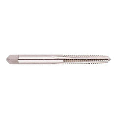 Regal Cutting Tools - 1/4-20 UNC 3B 4 Flute Bright Finish Solid Carbide Straight Flute Standard Hand Tap - Plug, Right Hand Thread, 2-1/2" OAL, 1" Thread Length, H3 Limit, Oversize - Exact Industrial Supply