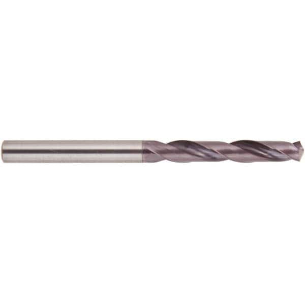 National Twist Drill - 8.2mm 140° Solid Carbide Jobber Drill - Exact Industrial Supply