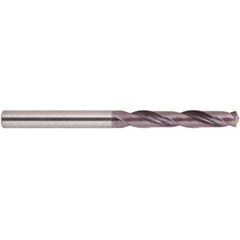 National Twist Drill - 8.2mm 140° Solid Carbide Jobber Drill - Exact Industrial Supply