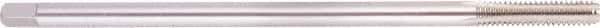 Regal Cutting Tools - M20x2.50 Metric Coarse 4 Flute D7 Bright Finish High Speed Steel Hand Extension Tap - Bottoming Chamfer, 6" OAL, 2" Thread Length, 6H Class of Fit - Exact Industrial Supply