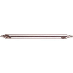National Twist Drill - #8 Plain Cut 60° Incl Angle High Speed Steel Combo Drill & Countersink - Exact Industrial Supply