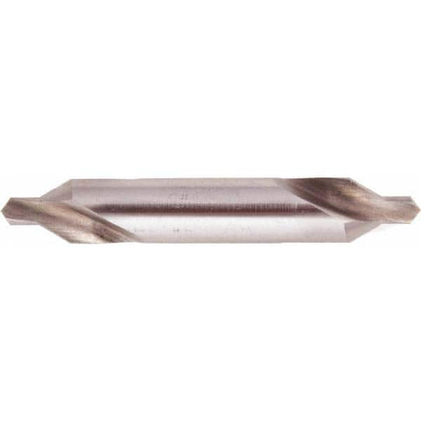 National Twist Drill - #7 Plain Cut 60° Incl Angle High Speed Steel Combo Drill & Countersink - Exact Industrial Supply