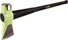 Wilton - 8 Lb Head, 36" Long Splitting Maul - Steel Head, Steel Handle with Grip - Exact Industrial Supply