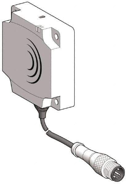 Telemecanique Sensors - NPN, PNP, NC, 40 to 60mm Detection, Flat, Inductive Proximity Sensor - 2 Wires, IP67, 24 to 240 VAC/VDC, 80mm Wide - Exact Industrial Supply