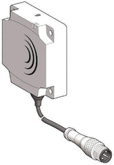 Telemecanique Sensors - NPN, PNP, 40 to 60mm Detection, Flat, Inductive Proximity Sensor - 2 Wires, IP67, 24 to 240 VAC/VDC, 80mm Wide - Exact Industrial Supply