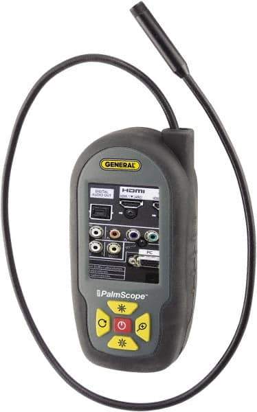 General - Inspection Camera with 0.6 m Probe - 0.35 Inch Probe Diameter - Exact Industrial Supply