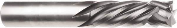 SGS - 10mm Cutting Diam x 28mm Length of Cut, 4 Flute, Compression Spiral Router Bit - Uncoated, Right Hand Cut, Solid Carbide, 63mm OAL x 10mm Shank Diam, Square End - Exact Industrial Supply