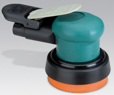 #59015 - 3-1/2" - Air Powered Random Orbital Sander - Exact Industrial Supply