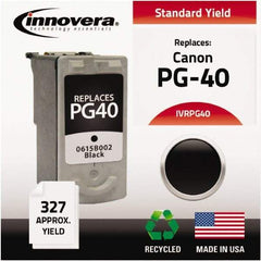 innovera - Black Inkjet Printer Cartridge - Use with Canon FAX-JX200, PIXMA iP1600, iP1700, iP1800, iP2600, MP140, MP150, MP160, MP170, MP180, MP190, MP210, MP450, MP460, MP470, MX300, MX310 - Exact Industrial Supply