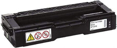 Ricoh - Black Toner Cartridge - Use with Ricoh Aficio SP C311N, SP C312DN, SP C231SF, SP C232SF - Exact Industrial Supply