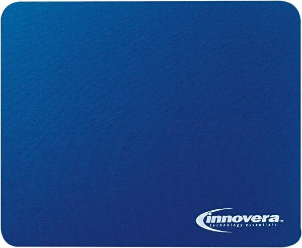innovera - 9" x 7" x 1/8" Blue Mouse Pad - Use with Mouse - Exact Industrial Supply
