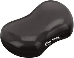 innovera - 3-1/8" x 4-3/4" x 1" Black Wrist Rest - Use with Mouse - Exact Industrial Supply