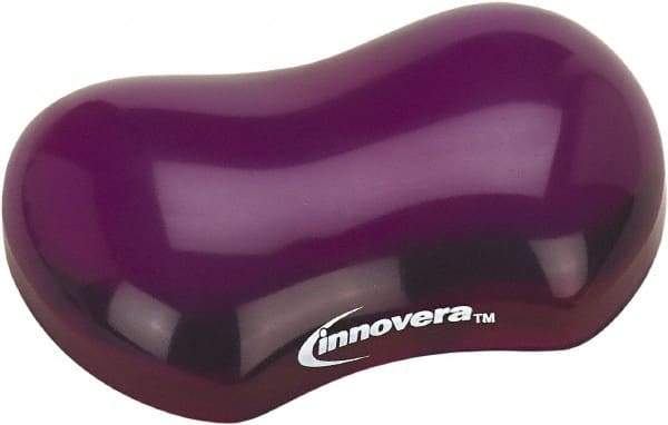 innovera - 3-1/8" x 4-3/4" x 1" Purple Wrist Rest - Use with Mouse - Exact Industrial Supply