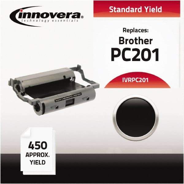 innovera - Black Thermal Print Cartridge Ribbon - Use with Brother MFC-1770, 1780, 1870MC, 1970MC, PPF-1170, 1270, 1270E, 1570MC, 1575MC - Exact Industrial Supply