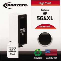innovera - Black Inkjet Printer Cartridge - Use with HP Color LaserJet 5500, 5550 produces 13,000 pages. - Exact Industrial Supply