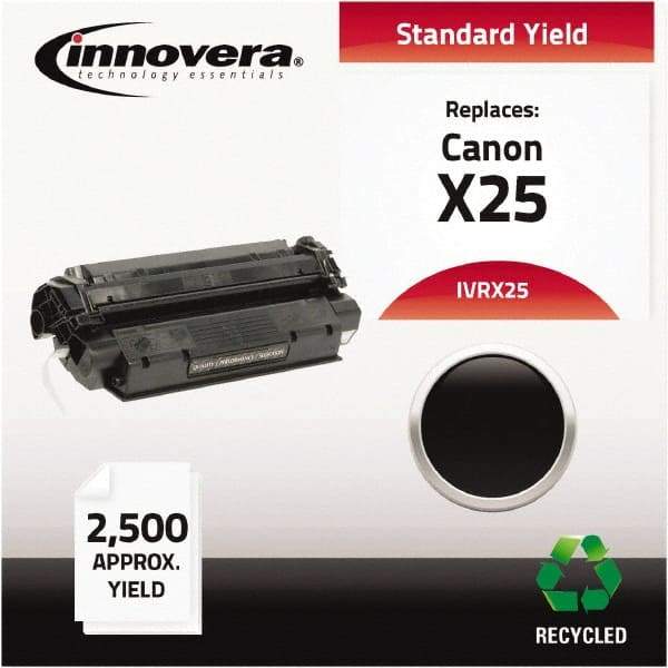 innovera - Black Toner Cartridge - Use with Canon ICD-MF3110, MF3240, MF5530, MF5550, MF5730, MF5750, MF5770 (X25) - Exact Industrial Supply
