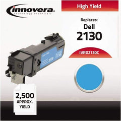 innovera - Cyan Toner Cartridge - Use with Dell 2130CN, 2135CN - Exact Industrial Supply