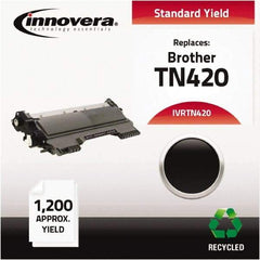 innovera - Black Toner Cartridge - Use with Brother DCP-7060, 7065DN, HL-2220, 2230, 2280DW, 2240, 2240D, FAX-2840, 2940, MFC-7240, 7360N, 7460DN, 7860DW - Exact Industrial Supply
