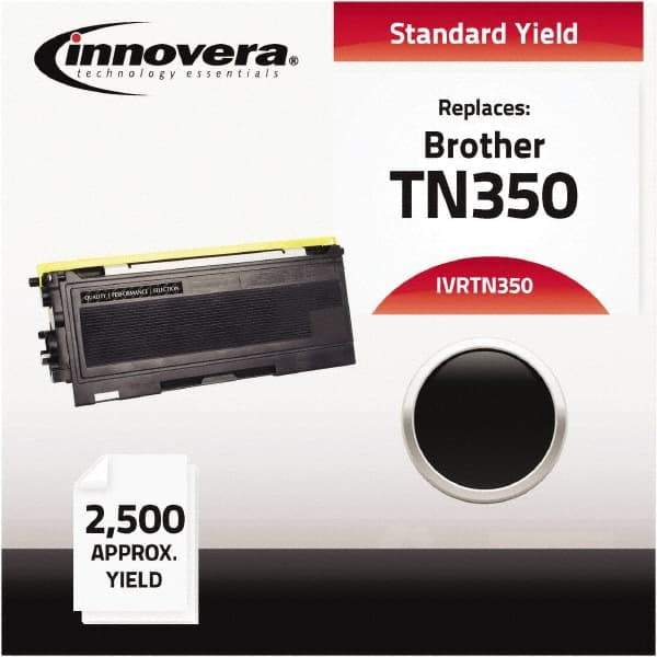 innovera - Black Toner Cartridge - Use with Brother DCP-7020, Fax-2820, 2910, 2920, HL-2040, 2070N, MFC-7220, 7225N, 7420, 7820N - Exact Industrial Supply