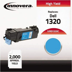 innovera - Cyan Toner Cartridge - Use with Dell 1320C - Exact Industrial Supply