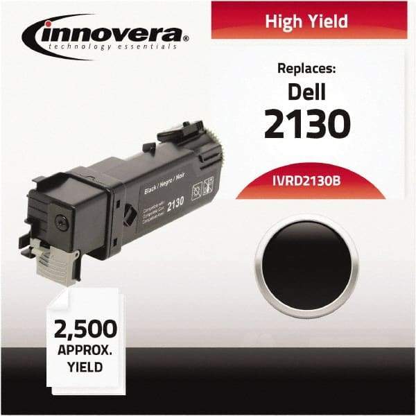 innovera - Black Toner Cartridge - Use with Dell 2130CN, 2135CN - Exact Industrial Supply