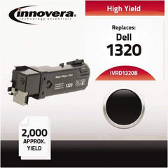 innovera - Black Toner Cartridge - Use with Dell 1320C - Exact Industrial Supply
