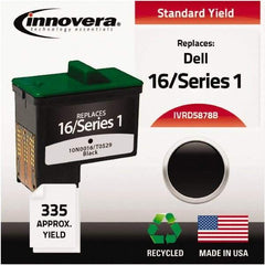 innovera - Black Inkjet Printer Cartridge - Use with Dell 720, A920MFP ( 1) - Exact Industrial Supply