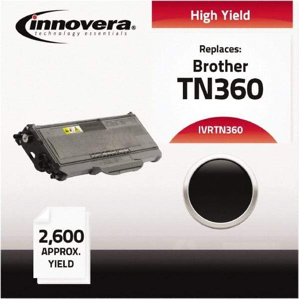 innovera - Black Toner Cartridge - Use with Brother DCP-7030, 7040, HL-2140, 2150N, 2170W, MFC-7320, 7340, 7345N, 7440N, 7840W - Exact Industrial Supply