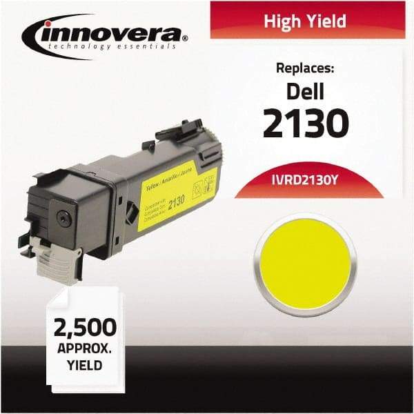 innovera - Yellow Toner Cartridge - Use with Dell 2130CN, 2135CN - Exact Industrial Supply