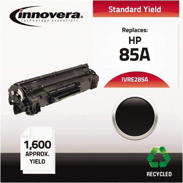 innovera - Black Toner Cartridge - Use with HP LaserJet Pro M1130, M1132MFP, M1134MFP, M1136MFP, M1137, M1138, M1139, M1210, M1212NF - Exact Industrial Supply