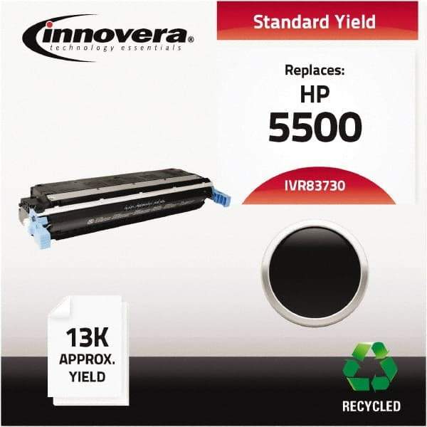 innovera - Black Toner Cartridge - Use with HP LaserJet 5500, 5550 - Exact Industrial Supply