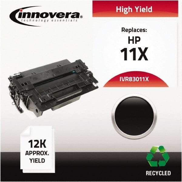 innovera - Black Toner Cartridge - Use with HP LaserJet 2420, 2430 - Exact Industrial Supply