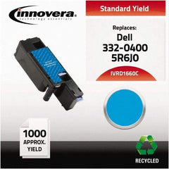 innovera - Cyan Toner Cartridge - Use with Dell C1660W - Exact Industrial Supply