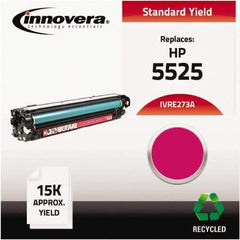 innovera - Magenta Toner Cartridge - Use with HP Color LaserJet Enterprise CP5520, CP5525n, CP5525dn, CP5525xh - Exact Industrial Supply