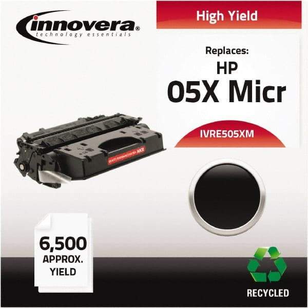 innovera - Black MICR Toner - Use with HP LaserJet 2055 - Exact Industrial Supply