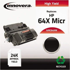 innovera - Black Toner Cartridge - Use with HP LaserJet P4015DN, P4015N, P4015TN, P4515, P4515DN, P4015X, P4515N,P4515TN, P4515X, P4515XM - Exact Industrial Supply