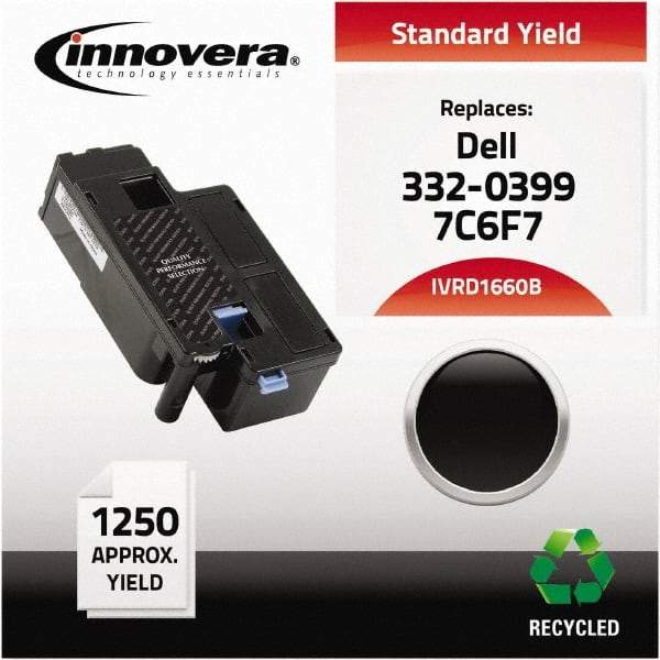 innovera - Black Toner Cartridge - Use with Dell C1660W - Exact Industrial Supply