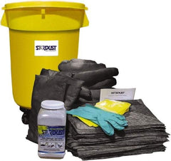 Stardust Spill Products - Spill Clean-Up System Accessory Kit Spill Kit - 32 Gal Mobile Spill Cart - Exact Industrial Supply