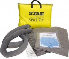 Stardust Spill Products - Spill Clean-Up System Accessory Kit Spill Kit - 6 Gal Tote Bag - Exact Industrial Supply