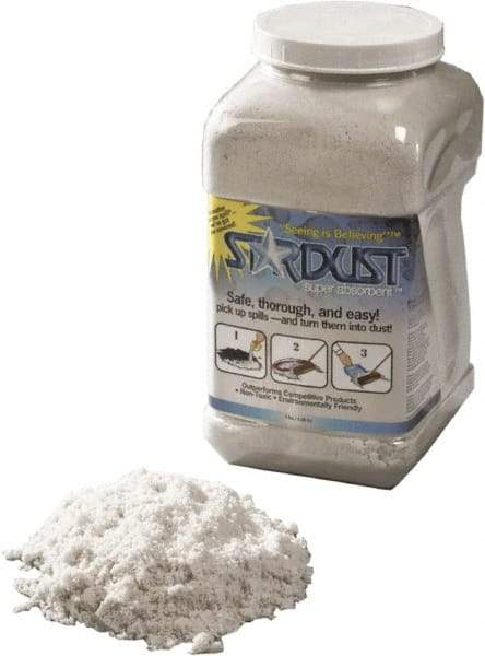 Stardust Spill Products - 3 Lb Jug Amorphous Alumina Silicate Granular Absorbent - Universal Use - Exact Industrial Supply