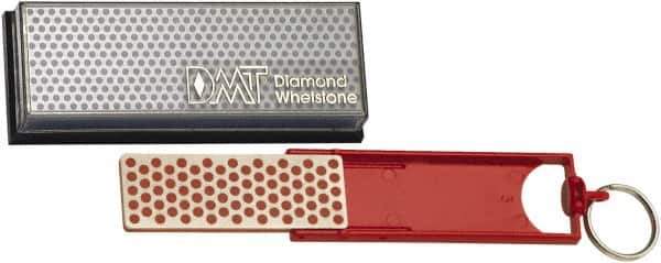 DMT - 6" Long x 2" Wide x 3/4" Thick, Diam ond Sharpening Stone - Rectangle, 325 Grit, Coarse Grade - Exact Industrial Supply